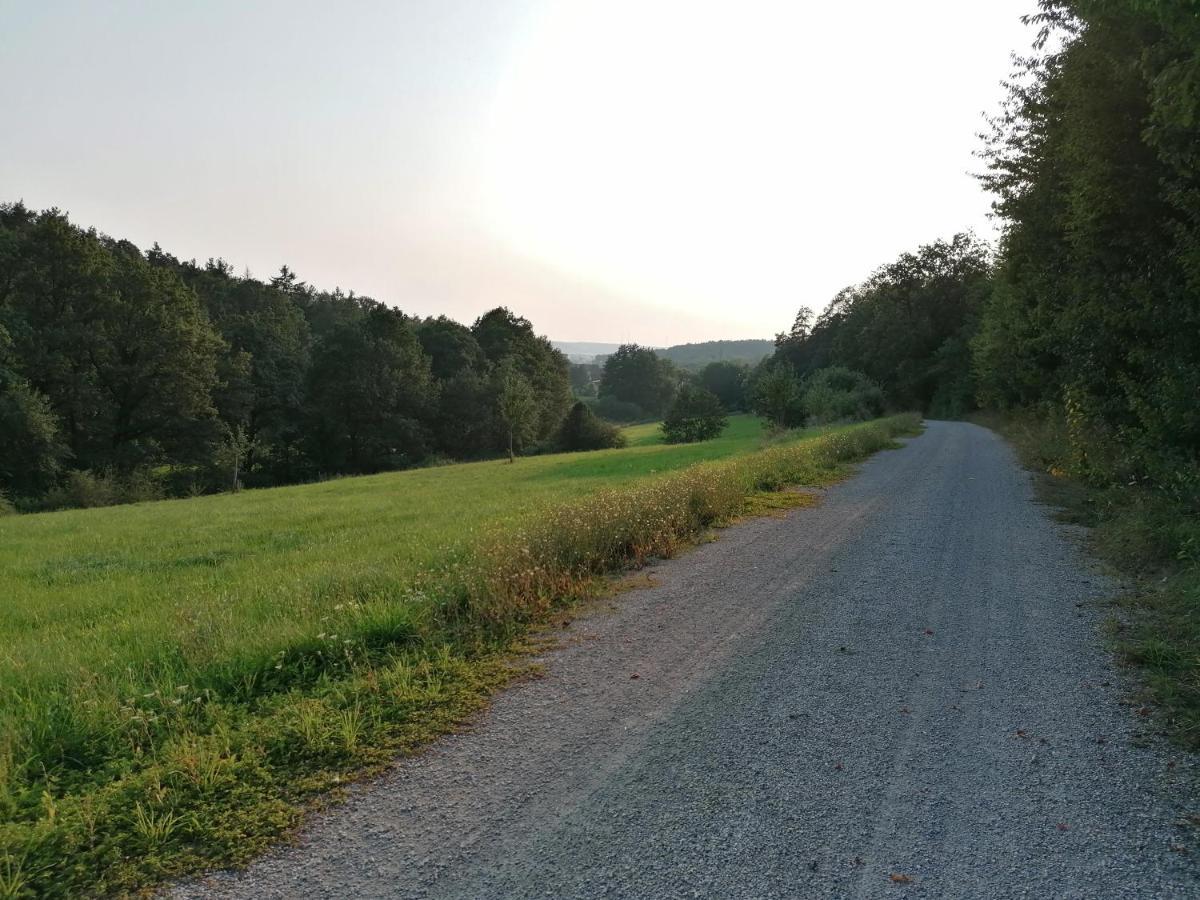 Fewo Haus Hutzelbuck In Idyllisch-Gruner Lage Nahe An Ansbach Exterior foto